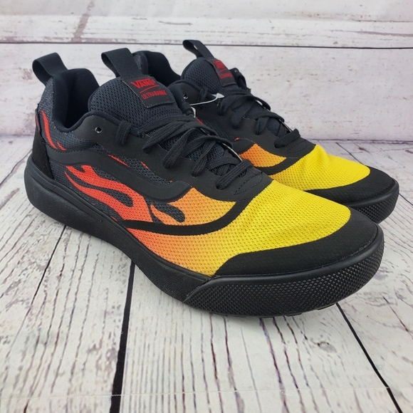 *Sold New Van's Ultrarange Rapid Black Flames - Picture 2 of 9
